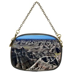 Badlands National Park Nature South Dakota Geology Chain Purse (two Sides) by danenraven