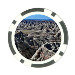 Badlands National Park Nature South Dakota Geology Poker Chip Card Guard (10 Pack) by danenraven