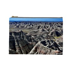 Badlands National Park Nature South Dakota Geology Cosmetic Bag (large) by danenraven