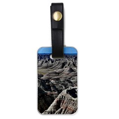 Badlands National Park Nature South Dakota Geology Luggage Tag (one Side) by danenraven