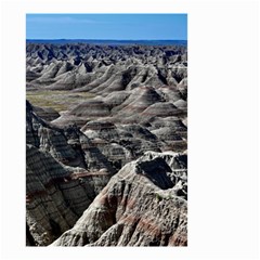 Badlands National Park Nature South Dakota Geology Small Garden Flag (two Sides) by danenraven