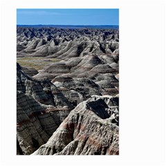 Badlands National Park Nature South Dakota Geology Large Garden Flag (two Sides) by danenraven