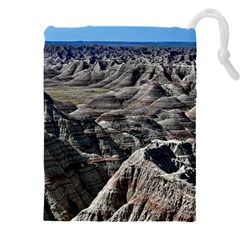 Badlands National Park Nature South Dakota Geology Drawstring Pouch (4xl)