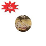 Boom Eruption Forest Mountain News Scary Volcano 1  Mini Magnet (10 pack)  Front