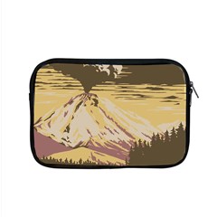 Boom Eruption Forest Mountain News Scary Volcano Apple Macbook Pro 15  Zipper Case by danenraven