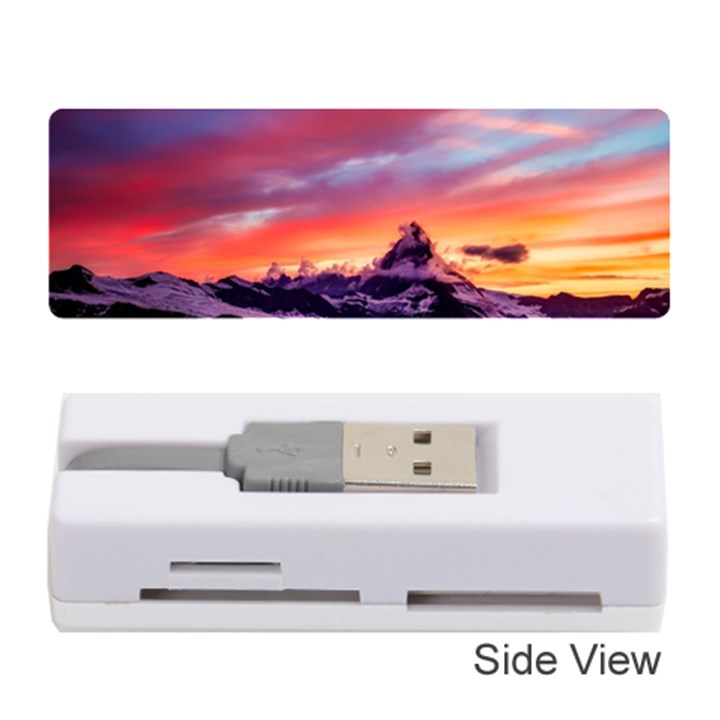 Matterhorn Mountains Sunset Dusk Snow Winter Memory Card Reader (Stick)