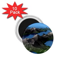 Mountain Landscape Rocky Rocks Geology Scenic 1 75  Magnets (10 Pack)  by danenraven