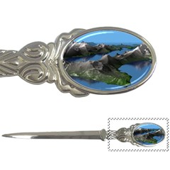 Mountain Landscape Rocky Rocks Geology Scenic Letter Opener by danenraven