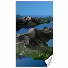 Mountain Landscape Rocky Rocks Geology Scenic Canvas 40  X 72  by danenraven