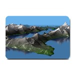 Mountain Landscape Rocky Rocks Geology Scenic Small Doormat 24 x16  Door Mat