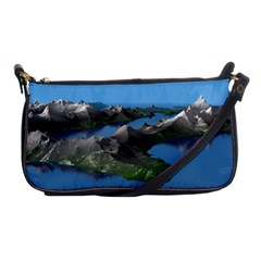 Mountain Landscape Rocky Rocks Geology Scenic Shoulder Clutch Bag by danenraven