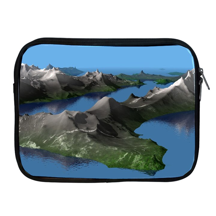 Mountain Landscape Rocky Rocks Geology Scenic Apple iPad 2/3/4 Zipper Cases