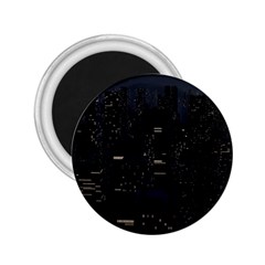 City Night Urban Downtown Science Tower Halo 2 25  Magnets by danenraven