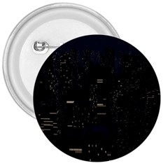 City Night Urban Downtown Science Tower Halo 3  Buttons by danenraven