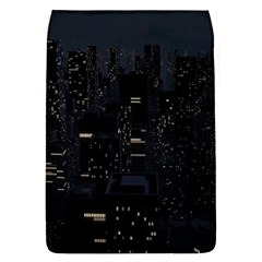 City Night Urban Downtown Science Tower Halo Removable Flap Cover (l) by danenraven