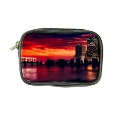 New York City Urban Skyline Harbor Bay Reflections Coin Purse by danenraven