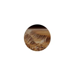 Mars Crater Planet Canyon Cliff Nasa Astronomy 1  Mini Magnets by danenraven