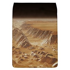 Mars Crater Planet Canyon Cliff Nasa Astronomy Removable Flap Cover (l) by danenraven