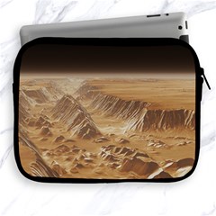 Mars Crater Planet Canyon Cliff Nasa Astronomy Apple Ipad 2/3/4 Zipper Cases by danenraven