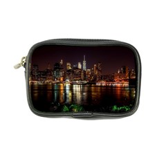 New York City Panorama Urban Hudson River Water Coin Purse by danenraven