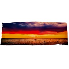 Denmark Sunset Dusk Sky Clouds Sea Ocean Water Body Pillow Case Dakimakura (two Sides) by danenraven