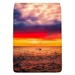 Denmark Sunset Dusk Sky Clouds Sea Ocean Water Removable Flap Cover (l) by danenraven