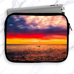 Denmark Sunset Dusk Sky Clouds Sea Ocean Water Apple Ipad 2/3/4 Zipper Cases by danenraven