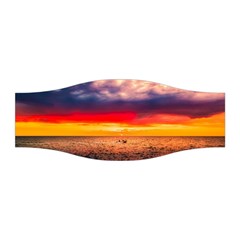 Denmark Sunset Dusk Sky Clouds Sea Ocean Water Stretchable Headband by danenraven