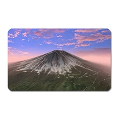 Mount Mountain Fuji Japan Volcano Mountains Magnet (rectangular) by danenraven