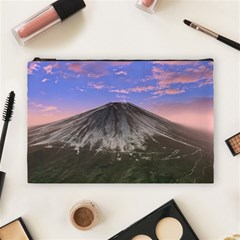 Mount Mountain Fuji Japan Volcano Mountains Cosmetic Bag (large) by danenraven