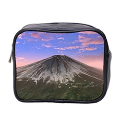 Mount Mountain Fuji Japan Volcano Mountains Mini Toiletries Bag (two Sides) by danenraven