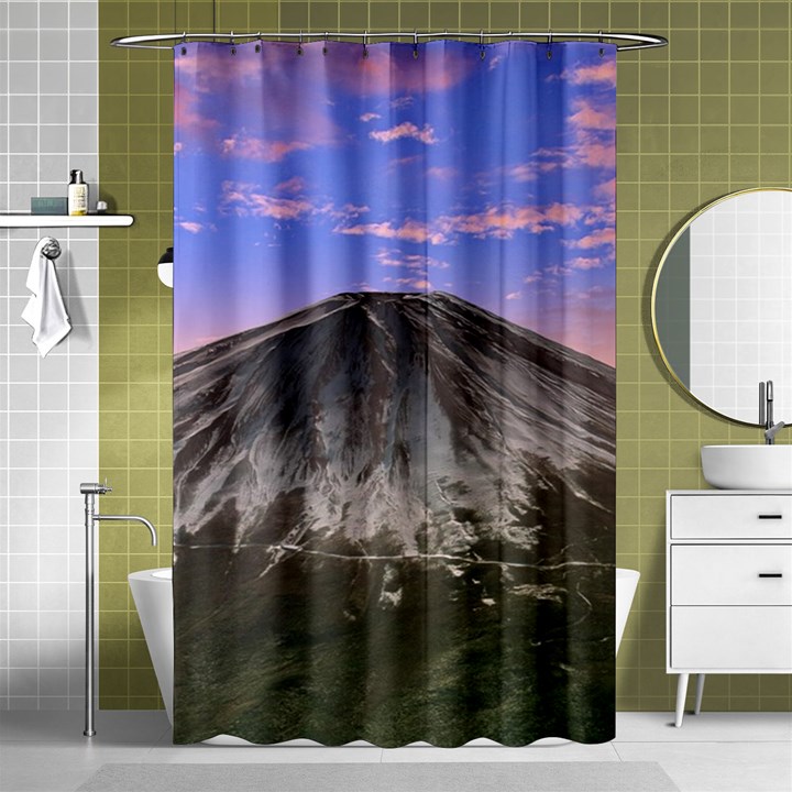 Mount Mountain Fuji Japan Volcano Mountains Shower Curtain 48  x 72  (Small) 