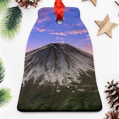 Mount Mountain Fuji Japan Volcano Mountains Bell Ornament (two Sides) by danenraven