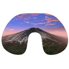 Mount Mountain Fuji Japan Volcano Mountains Travel Neck Pillow by danenraven