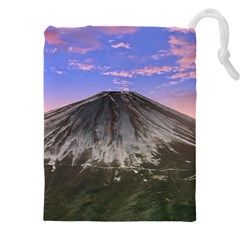 Mount Mountain Fuji Japan Volcano Mountains Drawstring Pouch (4xl) by danenraven