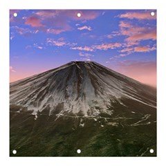 Mount Mountain Fuji Japan Volcano Mountains Banner And Sign 3  X 3 