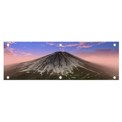 Mount Mountain Fuji Japan Volcano Mountains Banner And Sign 6  X 2 