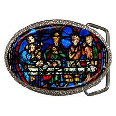 Window Stained Glass Chartres Cathedral Belt Buckles by danenraven