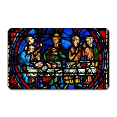 Window Stained Glass Chartres Cathedral Magnet (rectangular) by danenraven