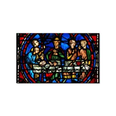 Window Stained Glass Chartres Cathedral Sticker Rectangular (10 Pack) by danenraven