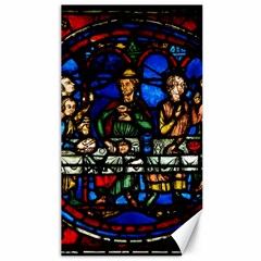 Window Stained Glass Chartres Cathedral Canvas 40  X 72  by danenraven