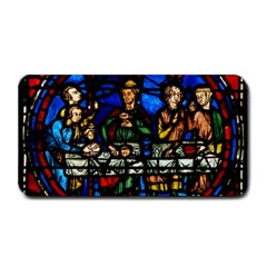 Window Stained Glass Chartres Cathedral Medium Bar Mat by danenraven