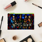 Window Stained Glass Chartres Cathedral Cosmetic Bag (XS) Front