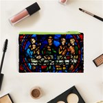 Window Stained Glass Chartres Cathedral Cosmetic Bag (XS) Back