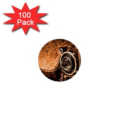 Camera Film Vintage Film Camera Old Old Camera 1  Mini Buttons (100 Pack)  by danenraven