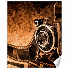 Camera Film Vintage Film Camera Old Old Camera Canvas 16  X 20  by danenraven