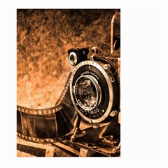 Camera Film Vintage Film Camera Old Old Camera Large Garden Flag (two Sides) by danenraven