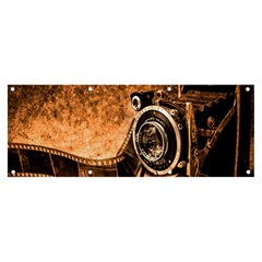 Camera Film Vintage Film Camera Old Old Camera Banner And Sign 8  X 3 