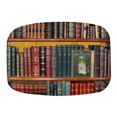 Books Library Bookshelf Bookshop Vintage Antique Mini Square Pill Box by danenraven