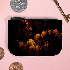 Autumn Fall Foliage Forest Trees Woods Nature Mini Coin Purse by danenraven